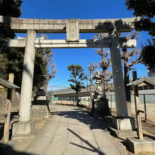 赤羽八幡神社の鳥居