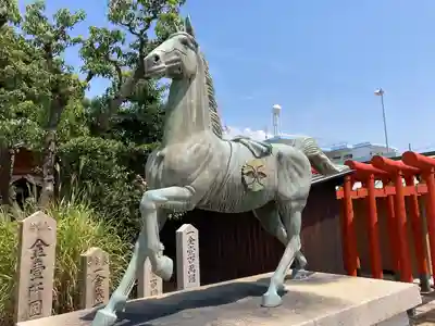 和田神社の狛犬