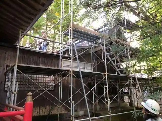 金ケ崎神社の本殿・本堂