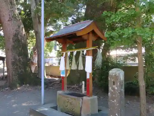 部田神社の手水舎