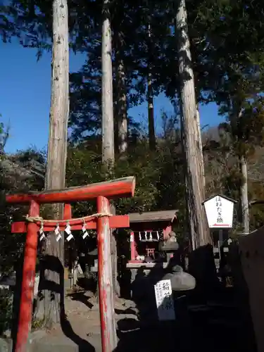 大間々神明宮の鳥居