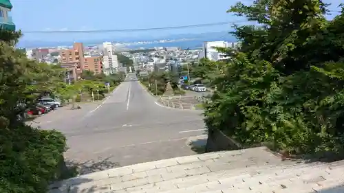 函館護國神社の景色