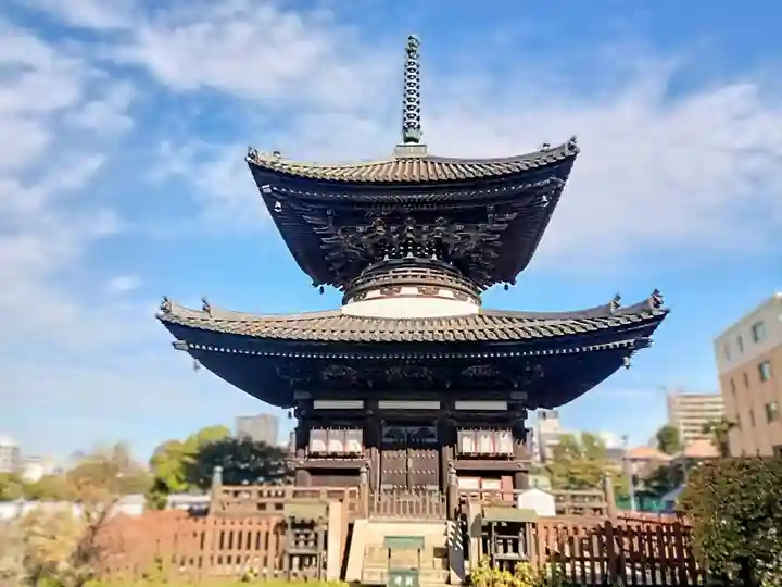 愛染堂勝鬘院の塔