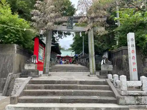 海南神社の鳥居