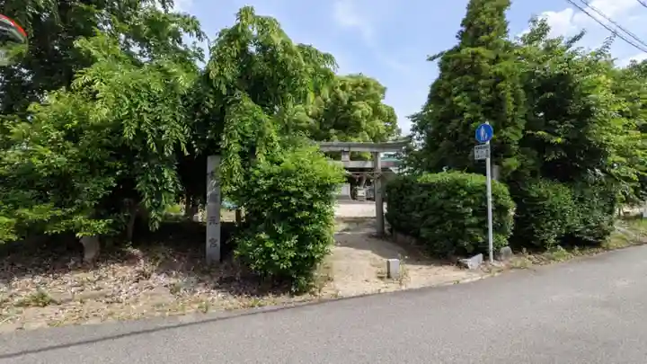 八幡社(下門八幡社)の周辺