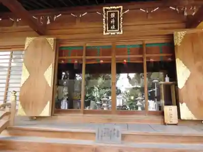 鎧神社の本殿・本堂