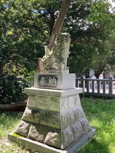 永山神社の狛犬