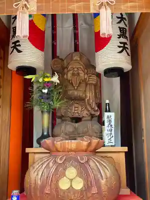 朝護孫子寺の像