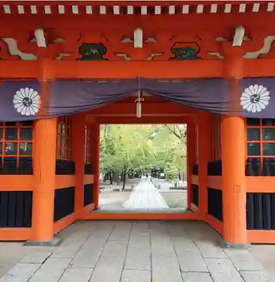葛飾八幡宮の山門・神門