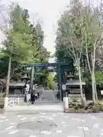 諏訪大社下社秋宮の鳥居