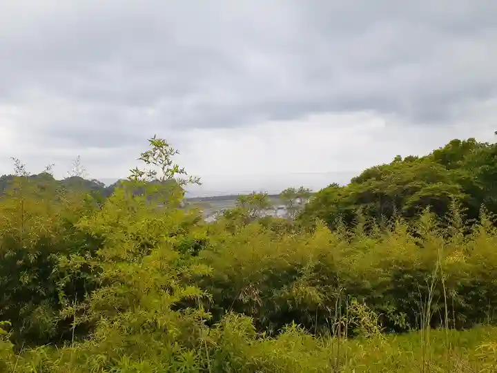 佐波波地祇神社の景色