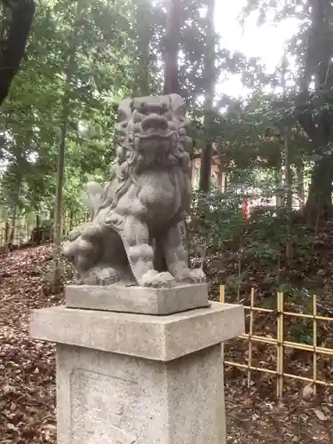 日吉神社の狛犬