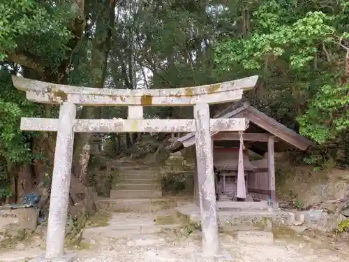 福地若王子神社の鳥居