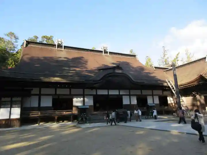 高野山金剛峯寺の本殿・本堂