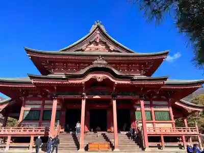 甲斐善光寺の本殿・本堂