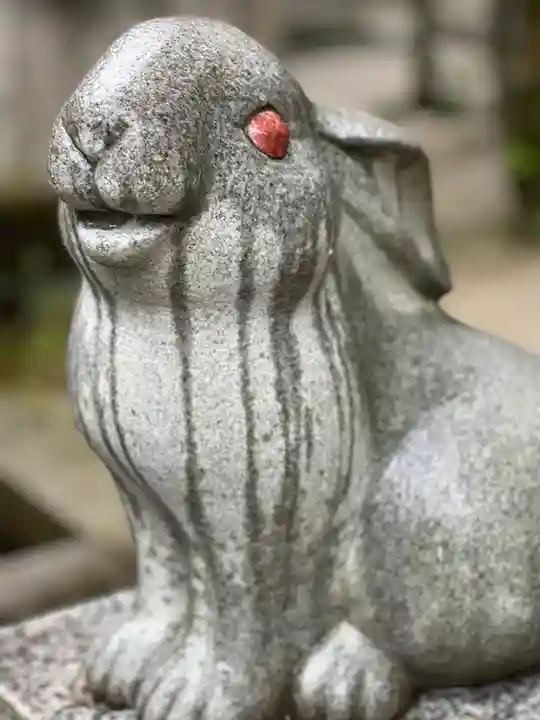 岡崎神社の狛犬