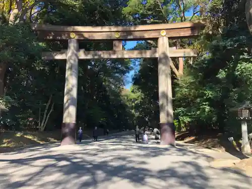 明治神宮の鳥居
