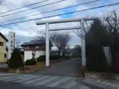 精忠神社の鳥居