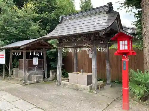 鷲宮神社の手水舎