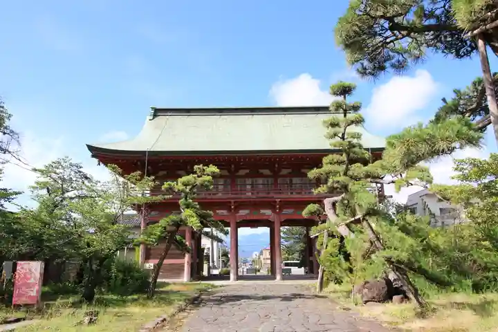 甲斐善光寺(山梨県)