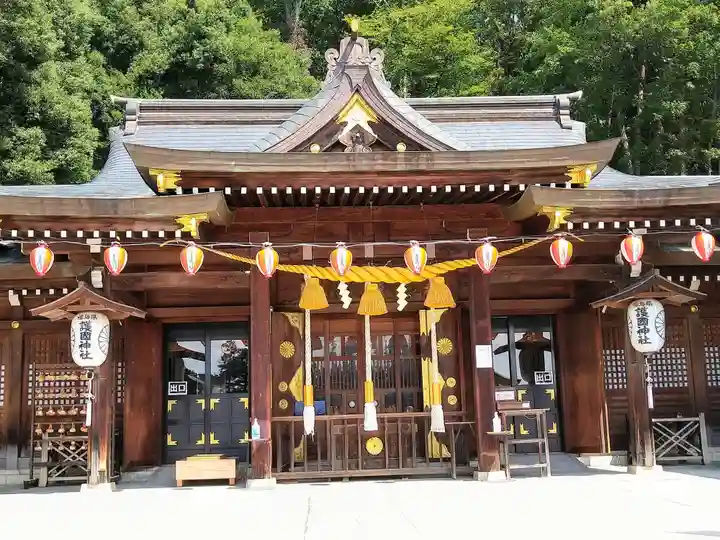 福島縣護國神社の本殿・本堂