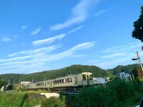 飯笠山神社の景色