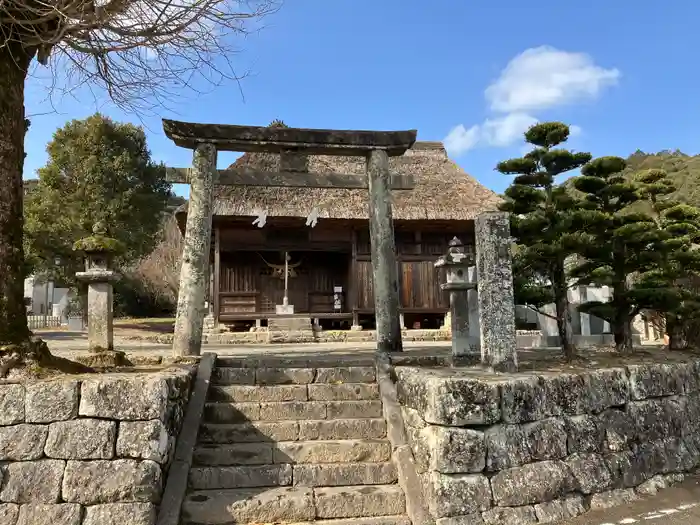 山田大王神社の鳥居