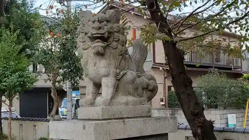 下総府中六所神社の狛犬