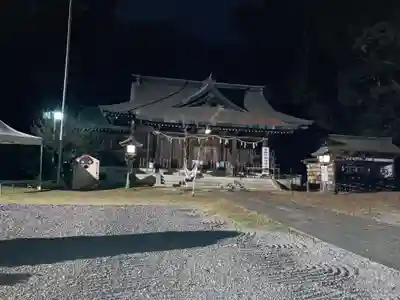 朝日森天満宮の本殿・本堂