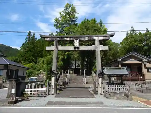 甲佐神社の鳥居