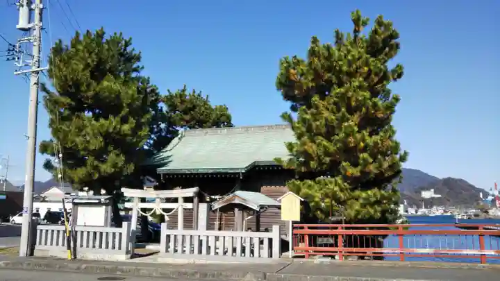 船玉浦神社の本殿・本堂
