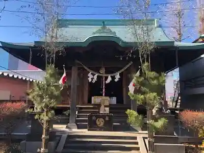 西新井氷川神社の本殿
