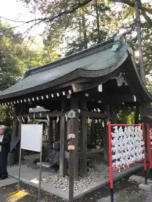 所澤神明社の手水舎