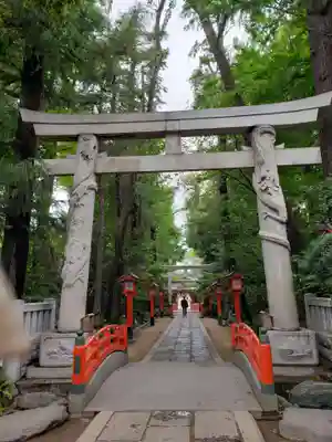 馬橋稲荷神社の鳥居