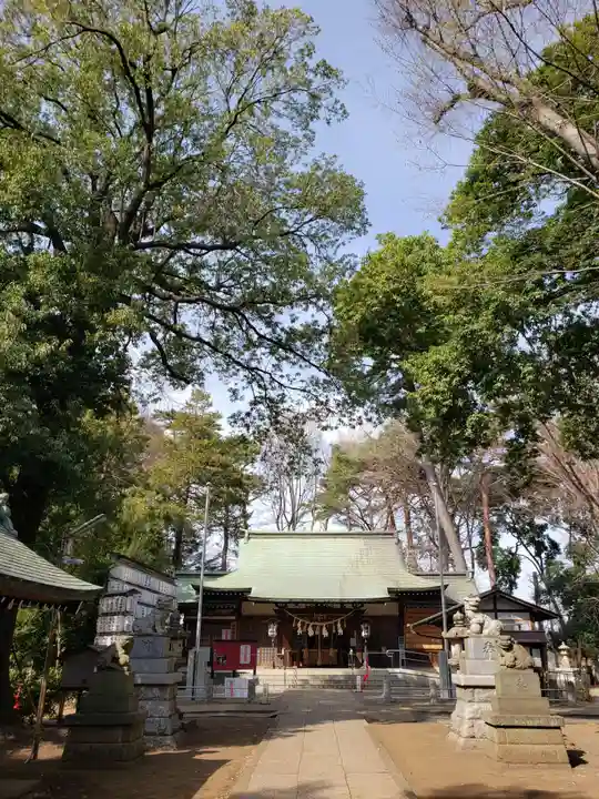 下高井戸八幡神社の本殿・本堂