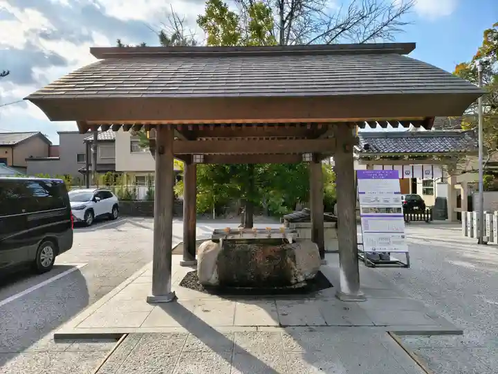 桑名宗社(春日神社)の手水舎