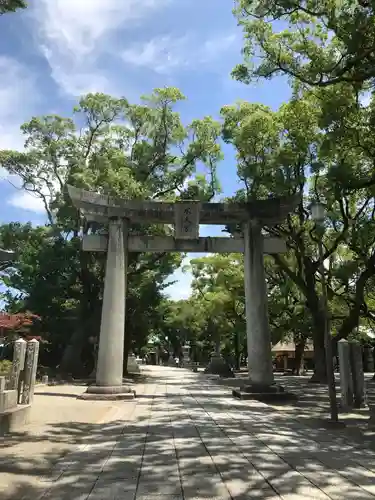 水天宮の鳥居