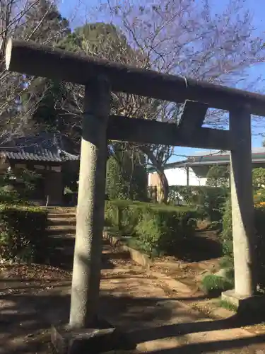 石神神社の鳥居