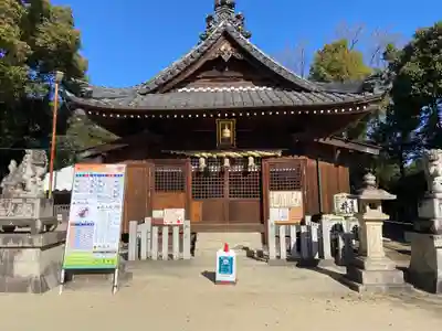 伊久智神社の本殿・本堂