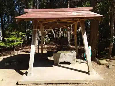 椿ノ海 水神社の手水舎