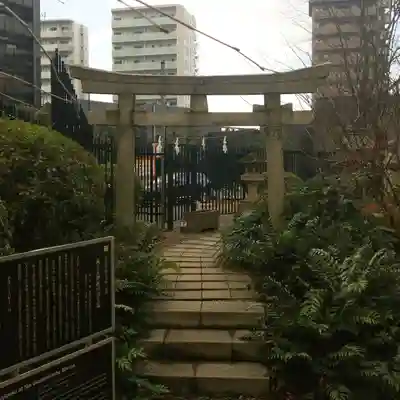 成子天神社の鳥居