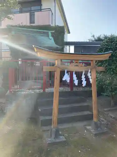 杉山神社の鳥居