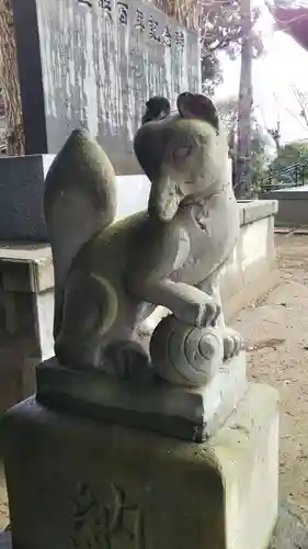 三咲稲荷神社の狛犬