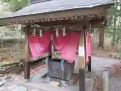 花園神社の手水