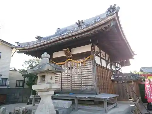 鍬神社の本殿・本堂