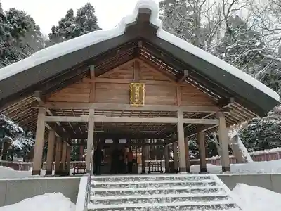 開拓神社の本殿・本堂