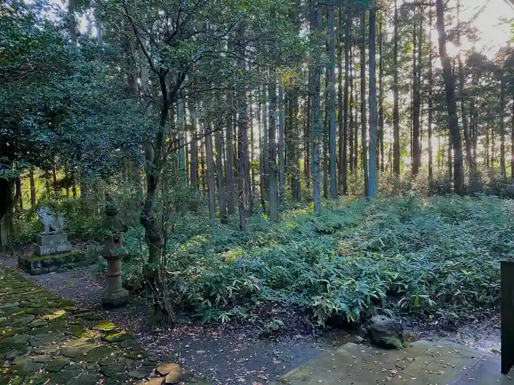 小物忌神社の自然