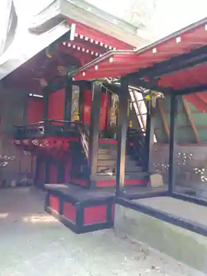 蚕霊神社の本殿・本堂