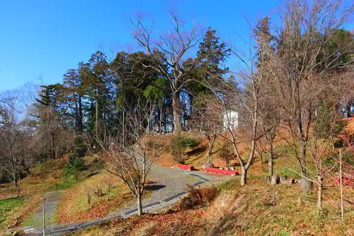阿久津「田村神社」(郡山市阿久津町)旧社名:伊豆箱根三嶋三社の景色