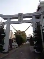 内田松尾神社の鳥居